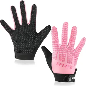 X-HBL03  Kids Sport Cycling Glove, Non-Slip Boys Girls Kids Fishing Gloves for Child Cycling Climbing Riding Biking Outdoor Sports