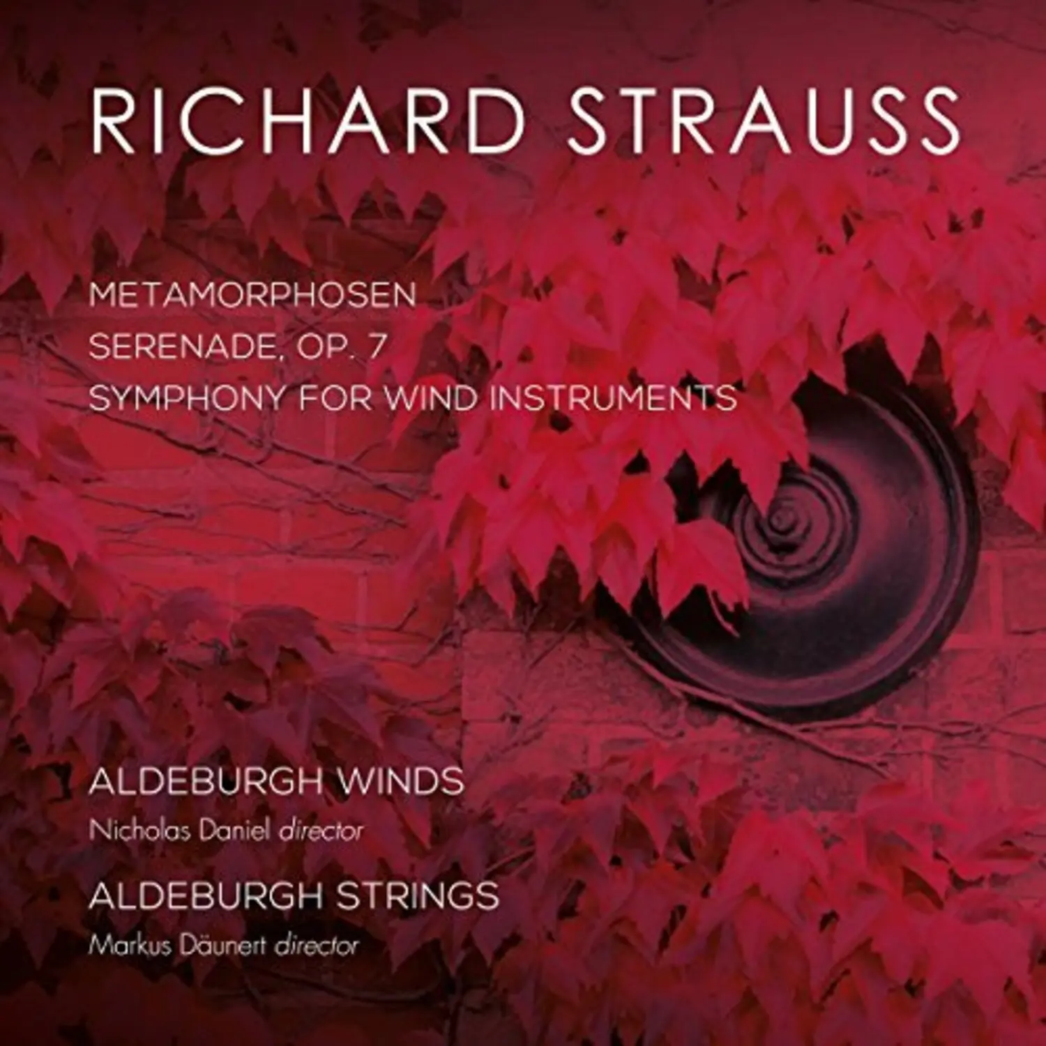 Strauss / Aldeburgh Strings / Daunert - Strauss: Metamorphosen Serenade 7 & Symphony  [COMPACT DISC - CD]