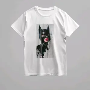 Catwoman Printed T-Shirt for Women - 100% Cotton - Top, Womenswear