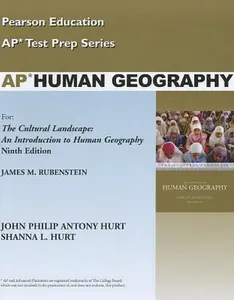 USED-Pearson Education Test Prep Series: AP Human Geography by James M. Rubenstein (Paperback)