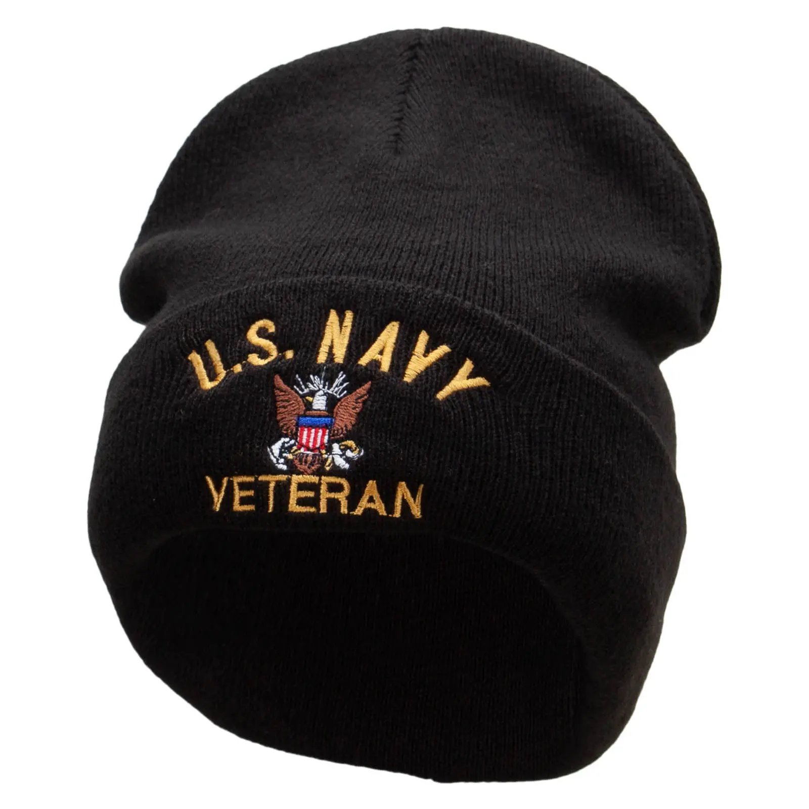 US Navy Veteran Big Size Acrylic Long Beanies