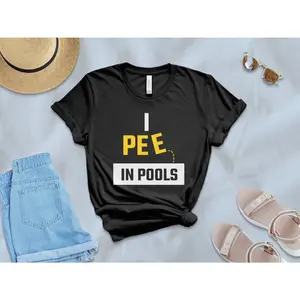 Women's humorous summer beach lifestyle Graphic T-Shirt - Short Sleeve Crew Neck Regular Fit Casual Wear | Soft & Breathable Fabric, Durable Print, Everyday Comfort, Machine Washable, casual summer fashion with flat-lay composition beach or poolside