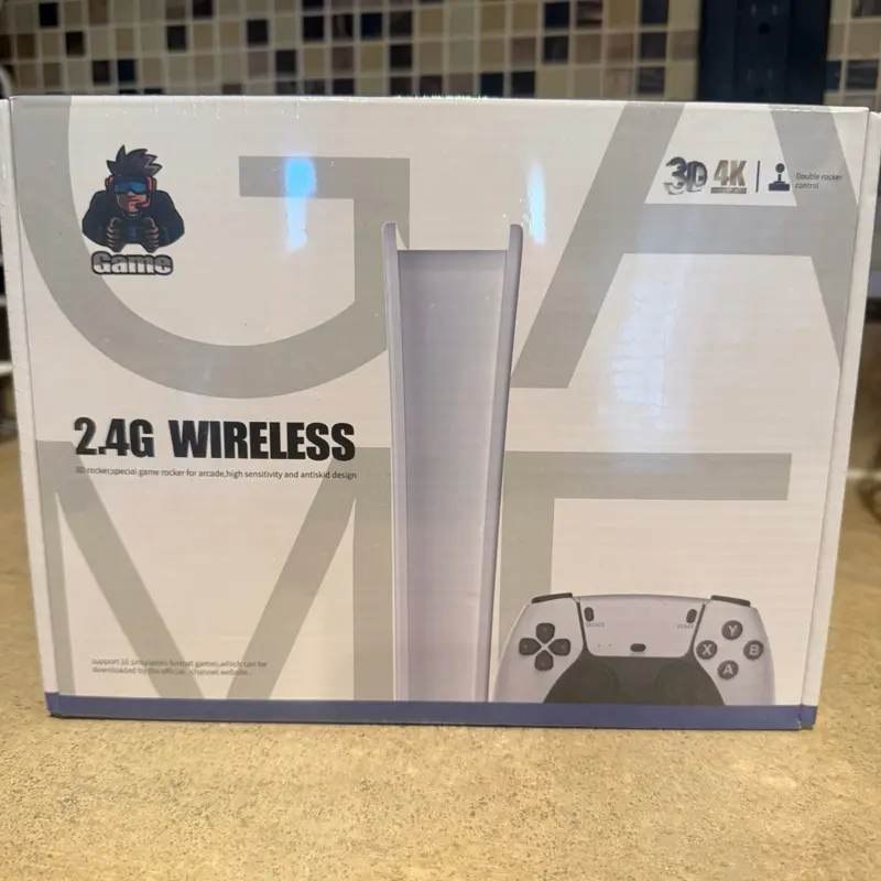 Sealed game console (old school) two controllers