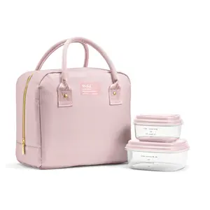 Fit & Fresh 7039CX3902 Bloomington Lunch Bag Kit - Mauve