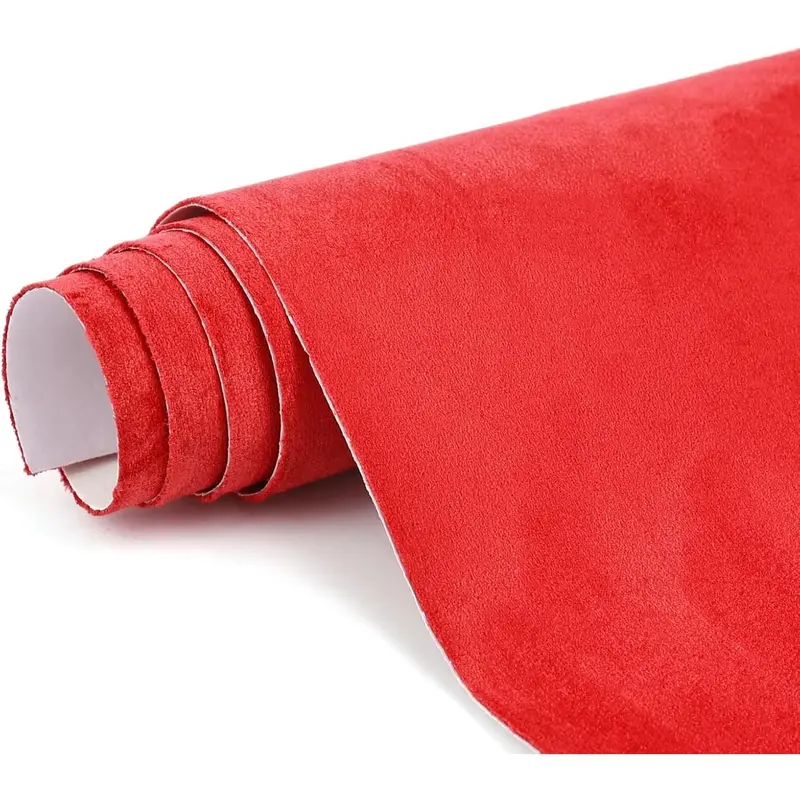 Luxury Suede Microfiber Fabric - Solid Plain Dressmaking & Upholstery Wrap Material, Ideal for DIY Auto Uses Including Car Interiors & Trims, Door Panel Refresh, DIY Craft Projects, Made For Diy Car Interiors And Trims