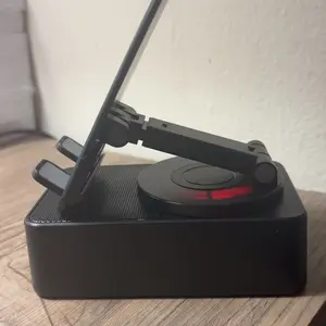 Product Review of IMOLI Wireless Audio Induction Bluetooth Speaker with Emergency Charging 5in1 Phone Holder Power Bank LED Nightlight for Tablet iPhone Android 5.3 Connectivity 1500mAh Battery 100Hz-20kHz Frequency Response New Design Durable Smart Device from m**a