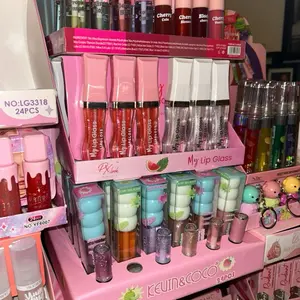 Mega Cosmetics Bundle Black Friday Special eyeshadow lip gloss eye liner skin care keychains soap eyelashes lip liner and more