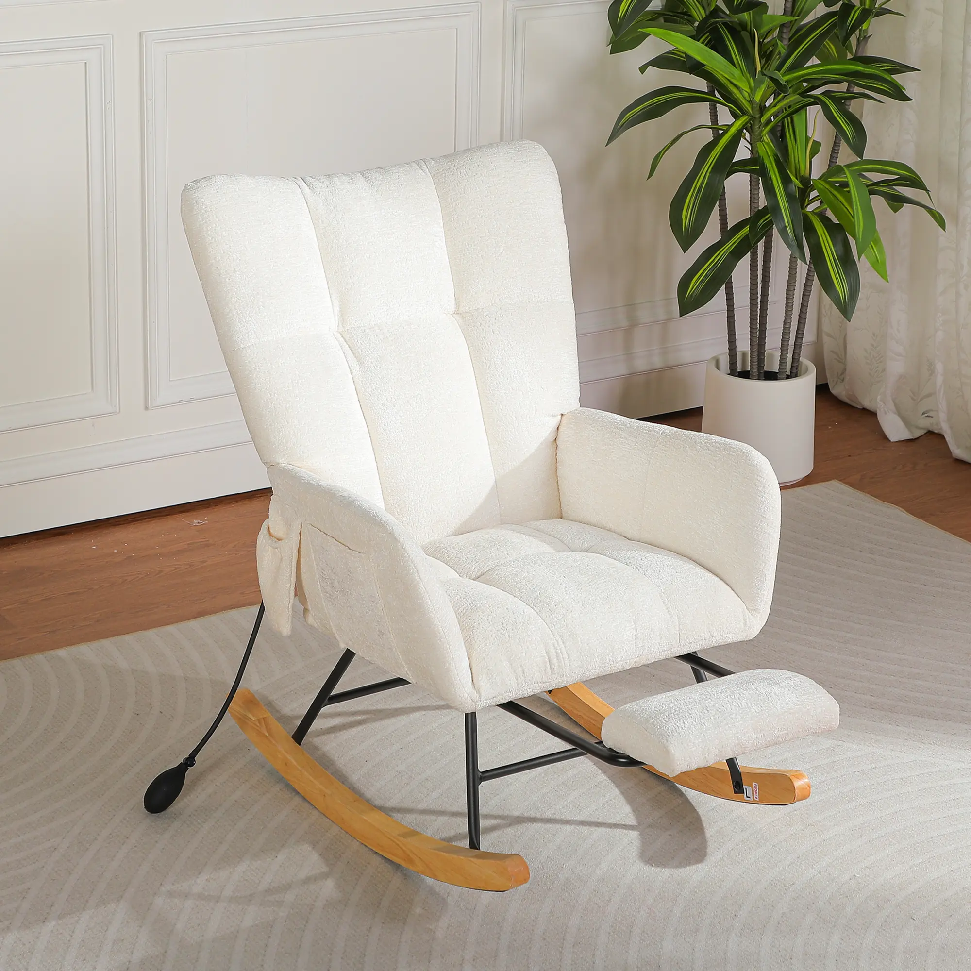 White- Airbag + Footrest Upgrade Edition