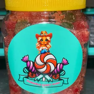 Strawberry Pineapple Lemonade Gushies-Sweet Sour Snack Bonbon