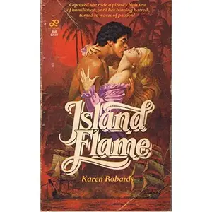 USED-Island flame by Karen Robards (Paperback)