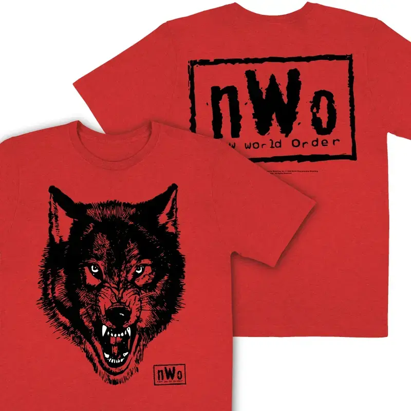 New World Order Wolfpack Wrestling T Shirt, nWo Wrestling Fan Tee, Gift For Wrestling Fans And Collectors