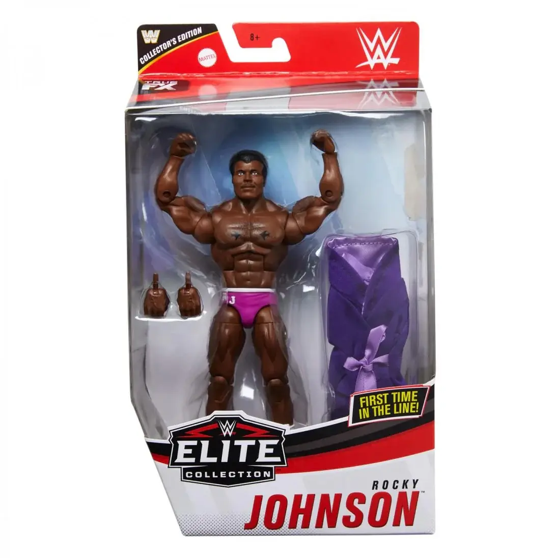 WWE Rocky Johnson Elite Collector's Edition Action Figure