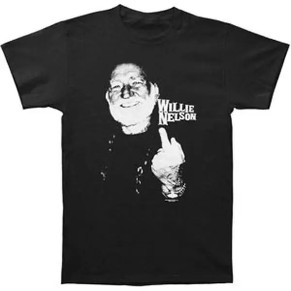 Willie Nelson Finger T-shirt
