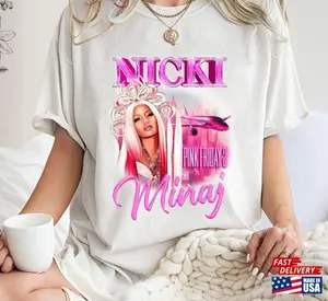 2024 Nickj Minaii Tour T-Shirt Pink Friday 2 Concert Shirt Fan Gift, Graphic Tee, Unisex Tee, Gift for Fan, Rapper Tee