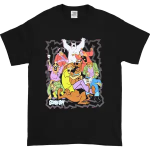 Scooby Scoobert Doo Friends Vintage 90s T-Shirt 1 Side vintage scooby