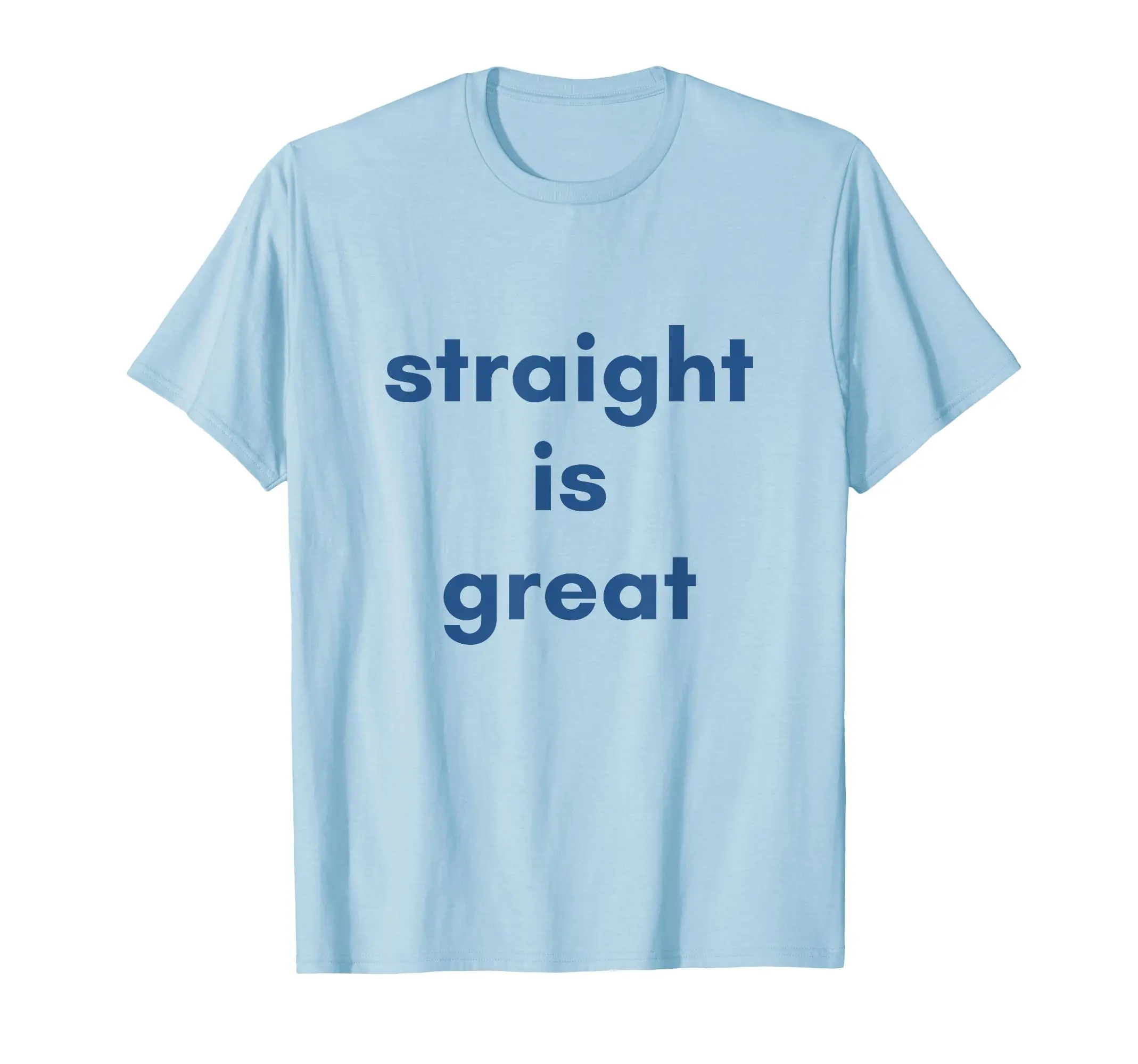 STRAIGHT Is GREAT T-Shirt Adult sizes S-3Xl - from the movie But I'm a Cheerleader - boot camp instructor cheer funny gay lgbt fan