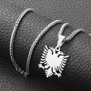 Albania Eagle Pendant Necklace