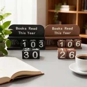 Annual Reading Book Counter, Plastic Furniture Banquet Table Decor, Office Desktop Ornament, Novelty Desk Decor, Home & Office Essentials