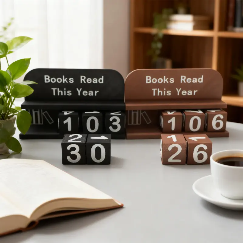 Annual Reading Book Counter, Plastic Furniture Banquet Table Decor, Office Desktop Ornament, Novelty Desk Decor, Home & Office Essentials