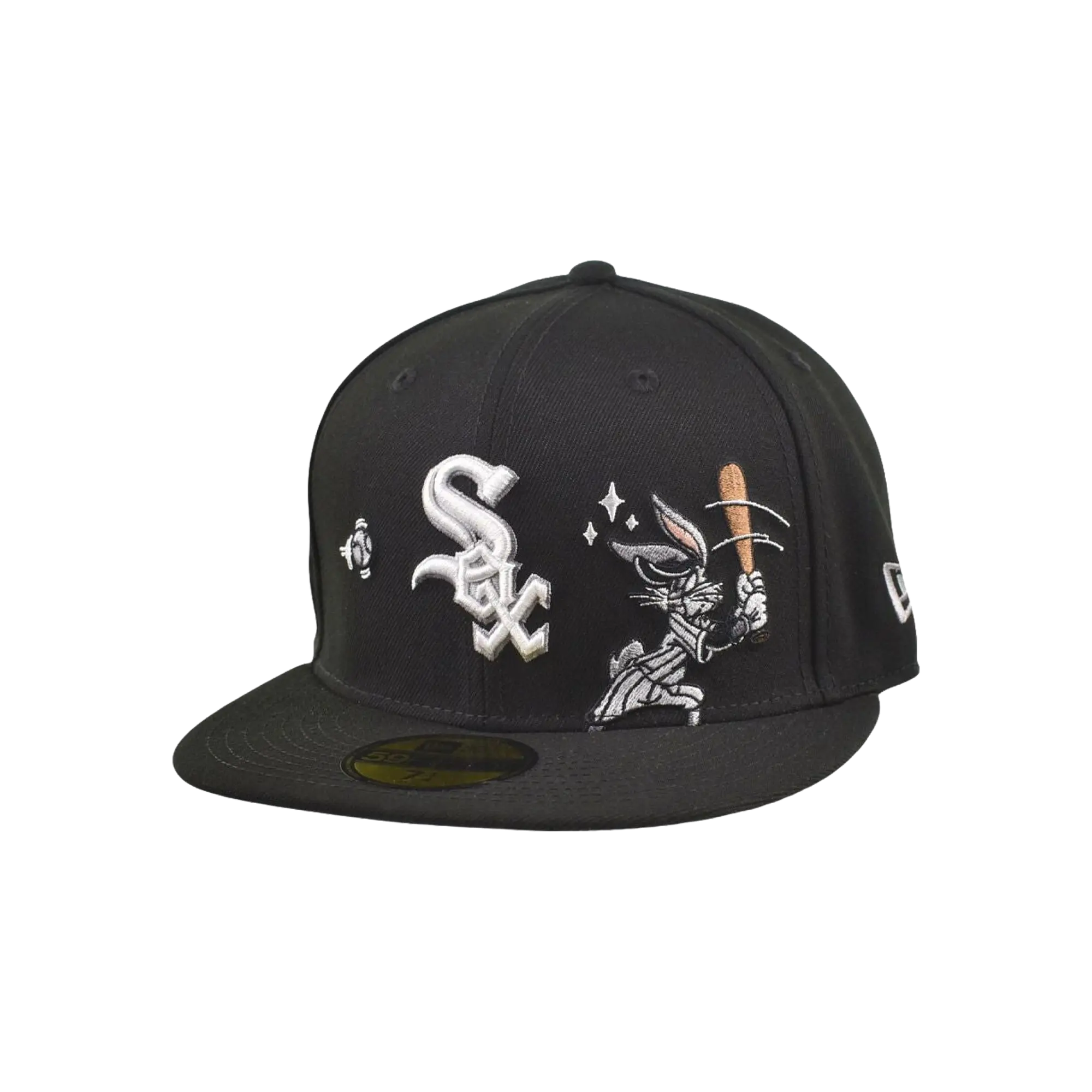 59FIFTY Looney Tunes Chicago White Sox Bugs Bunny Fitted Hat "Black" 60857868