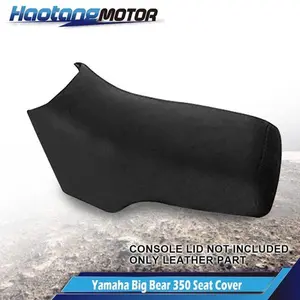 CROSSDESIGN Fit For 1987-2001 Yamaha Big Bear 350 Seat Cover Motorcycle Replacement Black