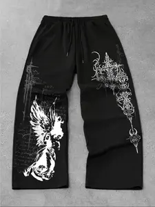 Men's Sports Pants with Belt, Comfortable Fit for Daily Wear & Outdoor Activities, Stylish Design for Casual, Sports Bottoms