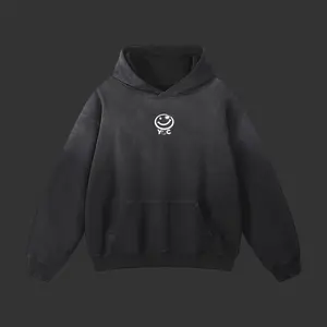 Smile you’re on camera original Heavyweight Sunfade Oversized Hoodie