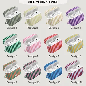 Custom Monogram AirPod Case Initial Name Airpods / Airpods Pro / Airpods Max Cases Cute Gift Idea Unisex Airpod case