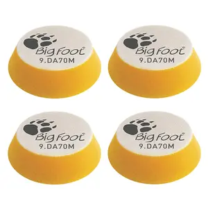 RUPES DA Fine High Performance Polishing Pad (Yellow) 1.25" & 2" (Packs)