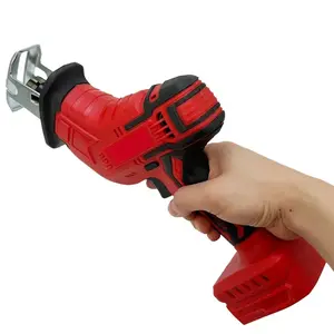 Cordless Electric Reciprocating Saw Electric Cutting Saw Tool For Wood Metal Pipe Cutting Saw 18VBattery (No Battery)