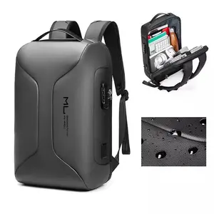 15.6 Inch Laptop Backpack Anti-Theft Waterproof Business Travel Bag with USB Charging Port & Luggage Strap Durable Oxford Daypack for Work College Commute Water Resistant tiktokshopspringglowup
