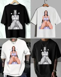 Nico Robin Anime T-Shirt, One Piece Anime Tee, Unisex Softstyle Top, Manga Fan Gift, Pirate Crew Shirt, Cosplay Costume Apparel