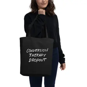 Conversion Therapy Dropout Tote Bag