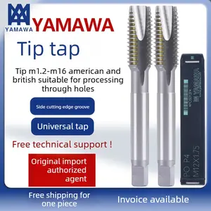 Japanese YAMAWA PO Spiral Point Tap Oversize Metric & UN Tap for Copper Aluminum