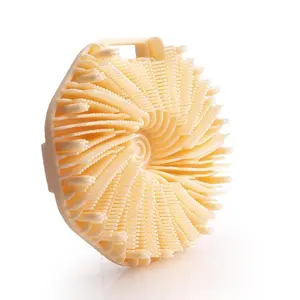 Silicone Bath Brush, Shower Scrubber, Exfoliating Bath Brush, Bath Scrubber, Body Scrubber, Body Back Scrubber, Bathroom Accessories