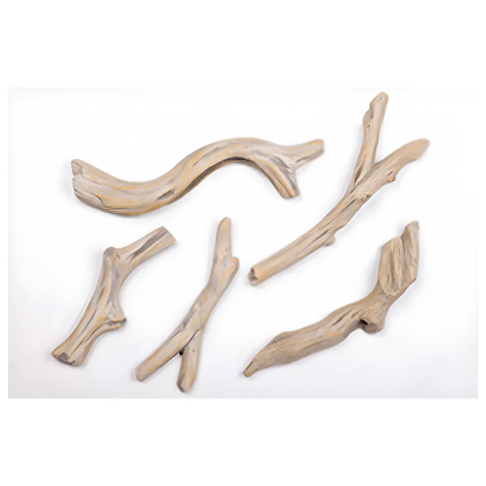 Superior Driftwood Log Set for Gas Fireplaces