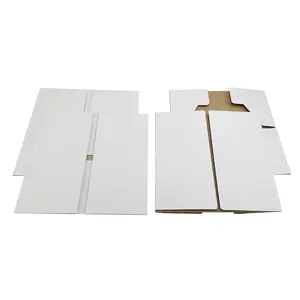2 Count White Cake Boxes, 10" x 10" x 5" - Perfect for Your Next Celebration