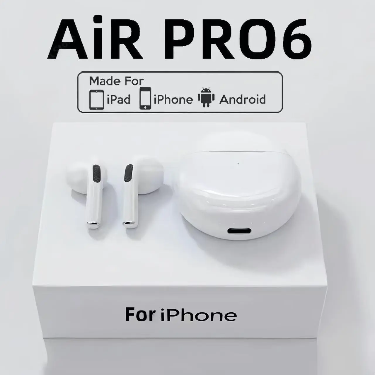 Wireless Bluetooth In-Ear Earbuds with Microphone - 30-Hour Long Battery Life, Stereo Deep Bass, Lightweight Design, Compatible with iPhone, Android Phones, Electronic Audio Devices, Bluetooth Earbuds, Wireless Earbuds