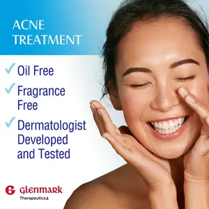 Adapalene Gel 0.1% Acne Treatment, Topical Retinoid Cream for Face, Helps Clear and Prevent Acne and Clogged Pores, 15 Gram Tube