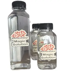 16 oz -8 oz magic solution for snow-globe. Craft, DIY