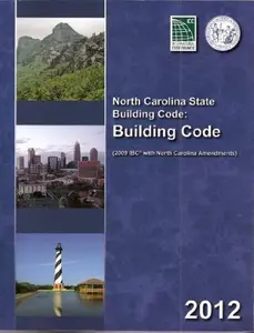 USED-North Carolina State Building Code Building Code 2012 by Editor (Paperback)