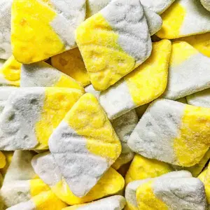 Bubs Sour Tutti Frutti Rhombs Swedish Candy 1/2 lb - Vegan