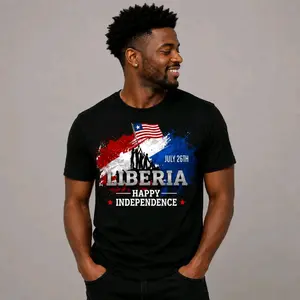 Happy Liberia Independence Shirt – July 26 Patriotic Tee