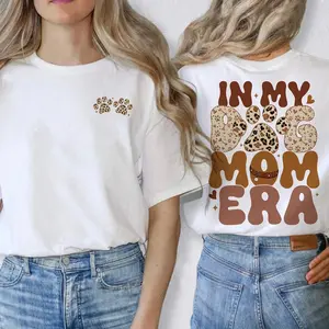In My Dog Mom Era Shirt, Dog Mama Shirt, Dog Mom Tshirt,  Mothers Day Gift For Mom, Dog lover Gift