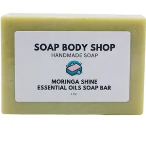 Moringa Essential Oils Soap Bar, Radiant Skin, Goat Milk Soap, Cleansing,  Skin Care, Essential Oil Blend, Lavender, Lemon, Neem, Vitamin E, Radiance