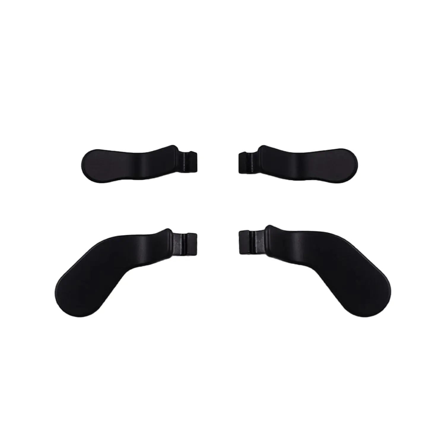 4 count Elite 2 Controller Paddles for  One Elite Series 2 Controller, Elite Controller Paddles, Metal Stainless Steel Paddles Replacement for  One Elite/ Elite Series 2/Elite 2 Core Controller (Black)