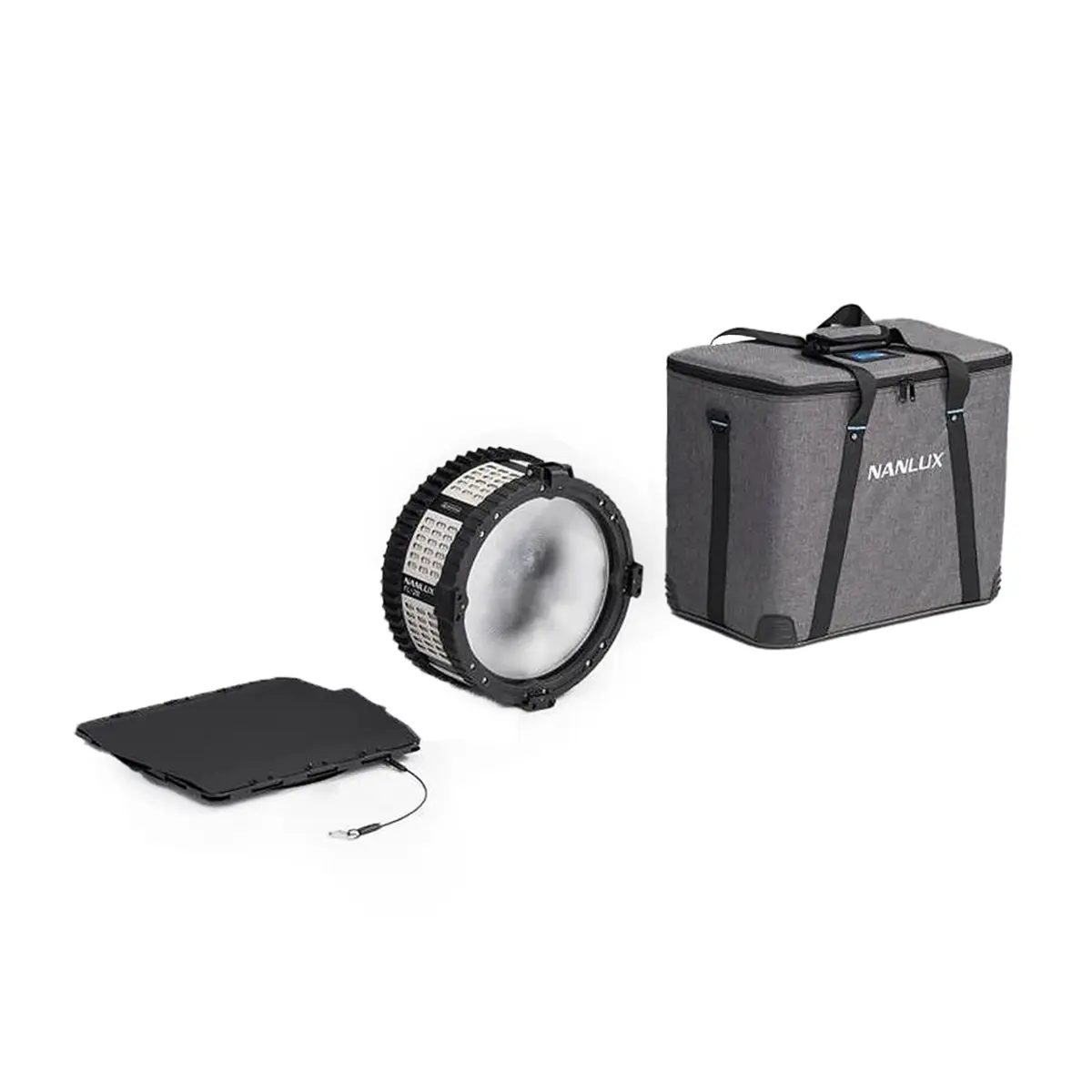 Nanlux FL-28 Fresnel Lens for Evoke Series LED Spotlights, Gray, Mount, Accessories, Portable