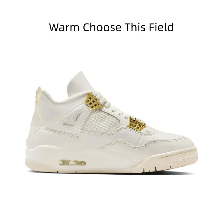 Off-white Smooth Leather Low Top Sneakers With Gold Hardware Accent, Hollow Grid Spliced Rear Cushion Air Unit, Minimal Luxury American Street Casual Basketball Athletic Shoes For Guys Daily Outing