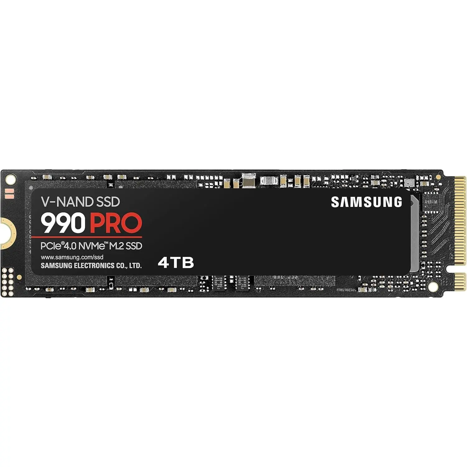 Samsung 990 PRO 4TB Solid State Drive M.2 2280 Internal PCI NVMe MZV9P4T0BW