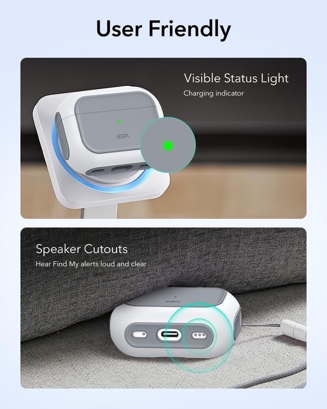 ESR for AirPods Pro 3 Case, Compatible with AirPods Pro 3rd Generation Case (2025), Compatible with MagSafe, Full Drop Protection Cover with Lanyard